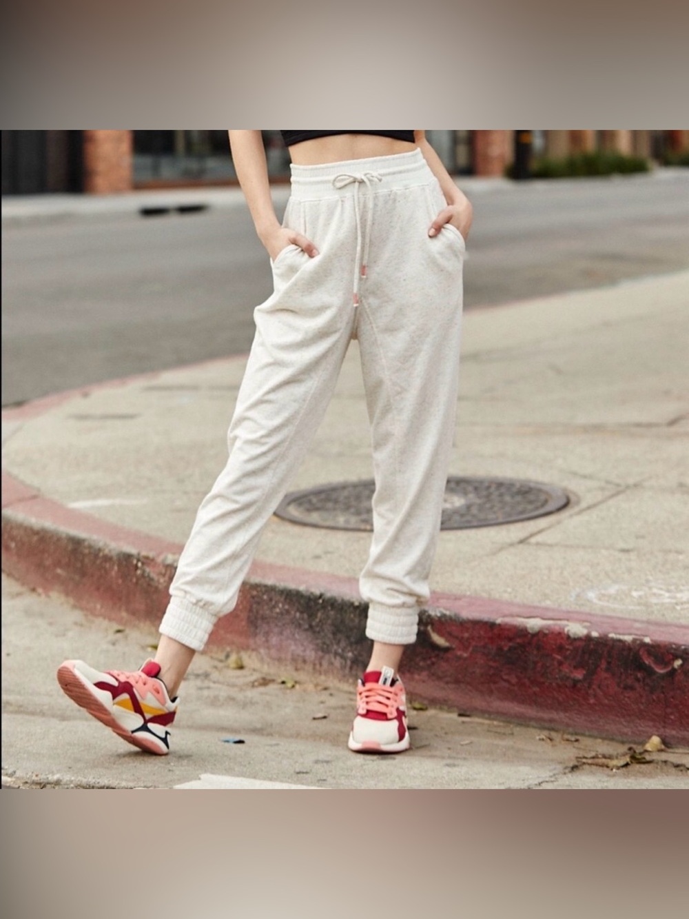 We The Free Free People Confetti Joggers Size Small luxury cotton preppy casual